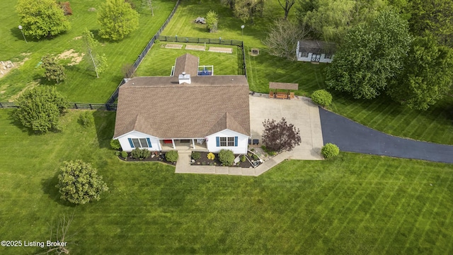 aerial view