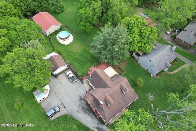 drone / aerial view
