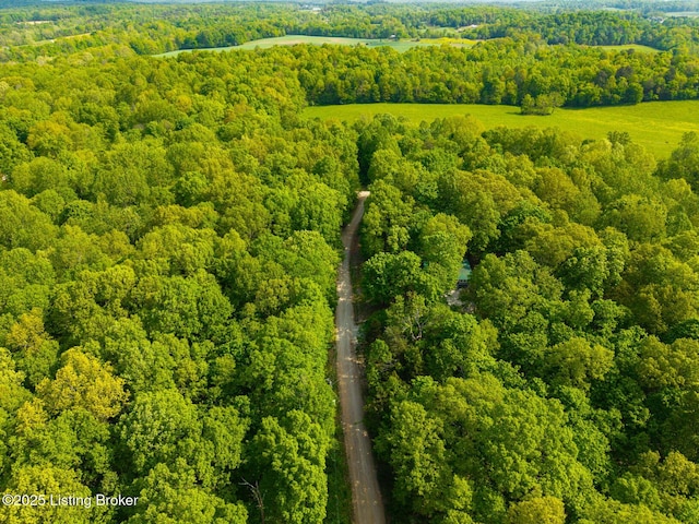 340 Cherry Pass, New Haven, KY 40051 - bird's eye view of a heavily wooded area