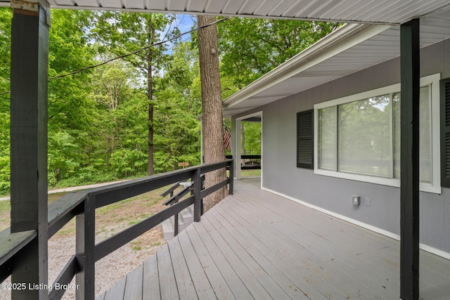 340 Cherry Pass, New Haven, KY 40051 - view of wooden terrace