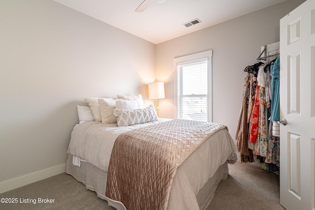 9410 Norton Comnons Blvd, Prospect, KY 40059 - carpeted bedroom with baseboards and ceiling fan