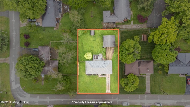 4203 Hewitt Ave, Louisville, KY 40220 - aerial view of property's location with property parcel outlined