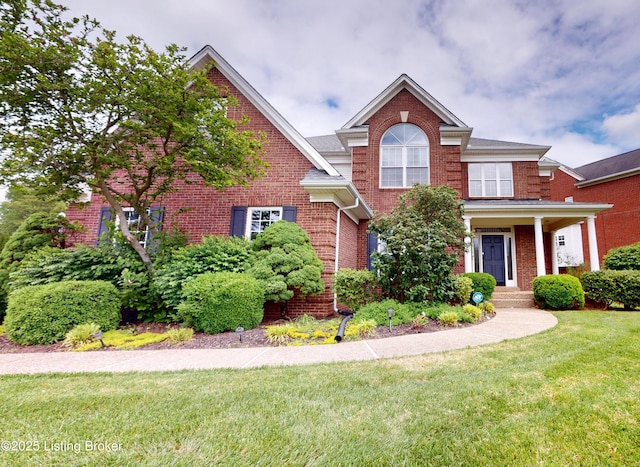 10513 Mountain Ash Ln, Prospect, KY 40059 - traditional-style home featuring brick siding and a front yard