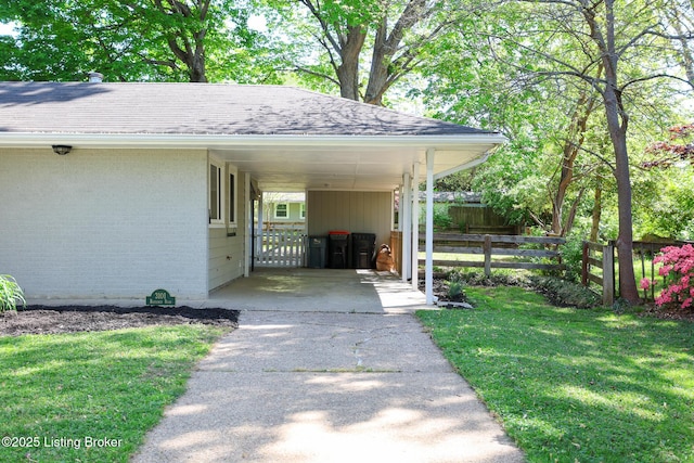 3101 Radiance Rd, Louisville, KY 40220 - view of parking / parking lot with driveway and a carport