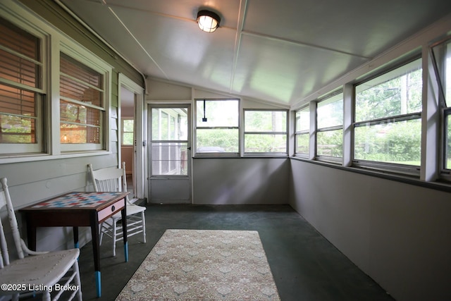3101 Radiance Rd, Louisville, KY 40220 - unfurnished sunroom with lofted ceiling and plenty of natural light