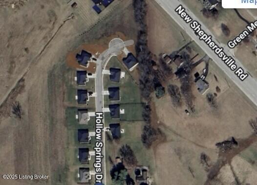 105 Hollow Springs Dr, Bardstown, KY 40004 - map of property location