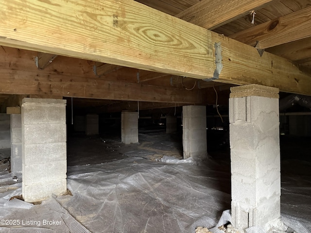 301 Coopers Point Rd, Leitchfield, KY 42754 - view of inside crawl space