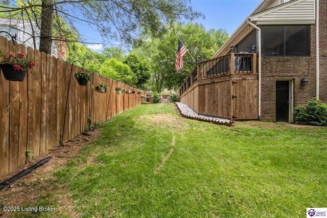 3507 Bridgegate Ct, Louisville, KY 40272 - view of yard