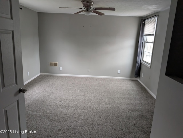 511 Marret Ave, Louisville, KY 40208 - empty room featuring a ceiling fan, carpet floors, and baseboards