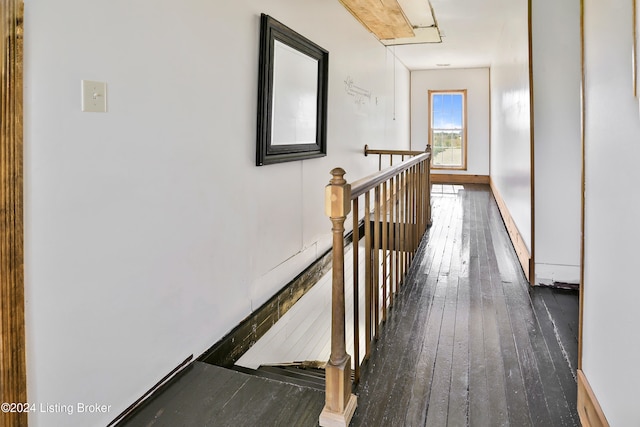 1836 Ellis Rd, Eminence, KY 40019 - hall with an upstairs landing and wood-type flooring