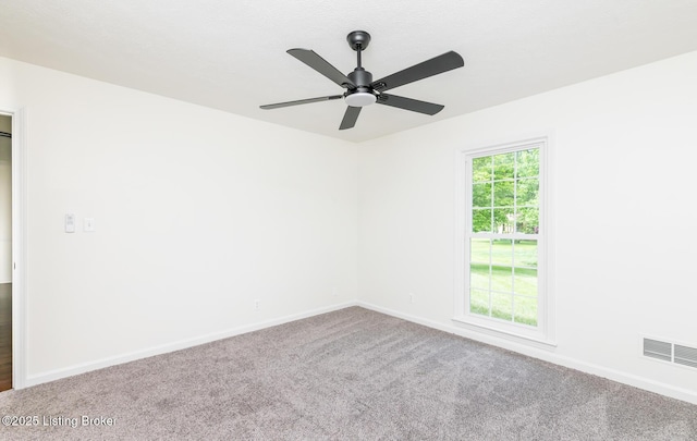 4002 Ciremos Ter, Louisville, KY 40241 - spare room with carpet, baseboards, and a ceiling fan