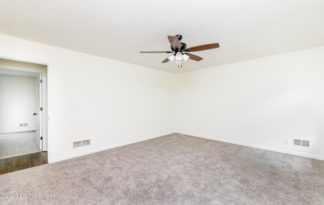 4002 Ciremos Ter, Louisville, KY 40241 - spare room with dark carpet, a ceiling fan, and baseboards