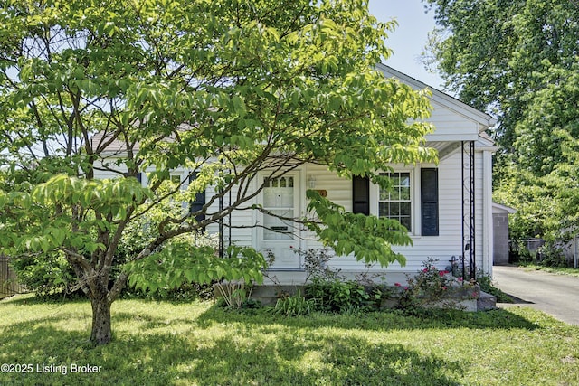 view of side of home