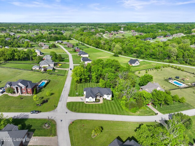 drone / aerial view