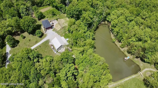 1300 Midway Ln, Springfield, KY 40069 - aerial view of property's location featuring a nearby body of water