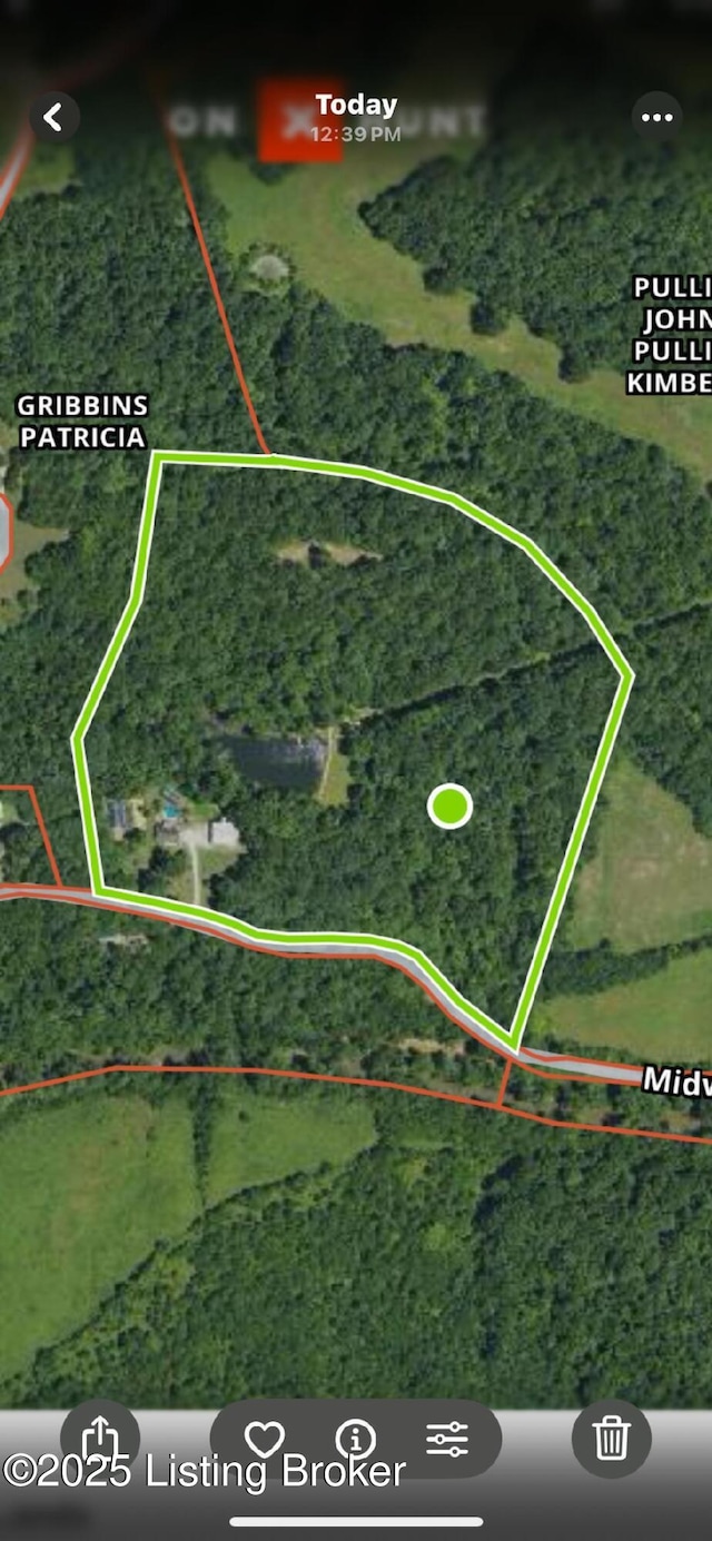 1300 Midway Ln, Springfield, KY 40069 - aerial overview of property's location