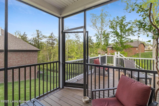 2421 Irish Bend Ct, Fisherville, KY 40023 - view of sunroom / solarium