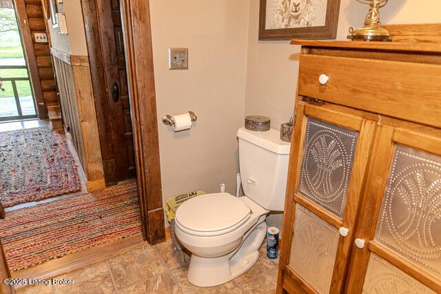 bathroom with toilet