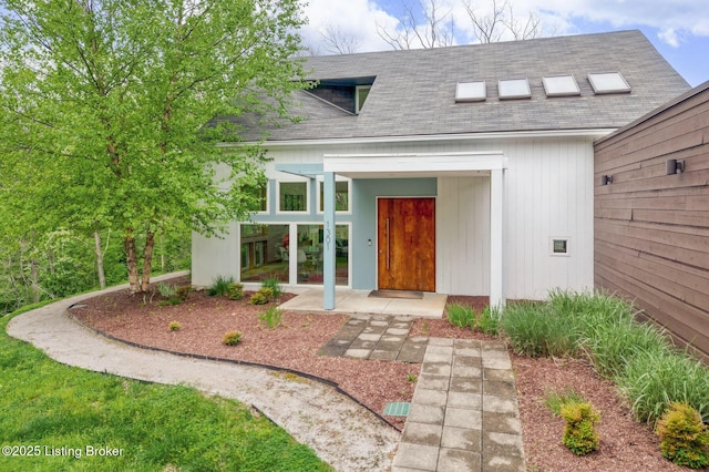 1301 S Buckeye Ln, Goshen, KY 40026 - doorway to property with a shingled roof