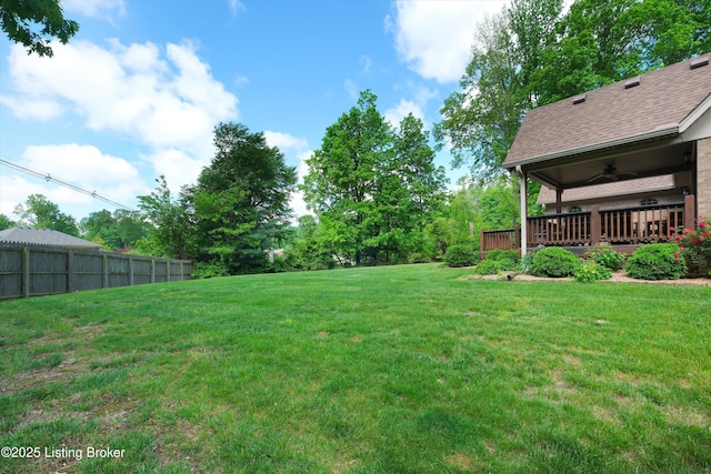 7728 Cottage Cove Way, Louisville, KY 40214 - view of yard with a ceiling fan