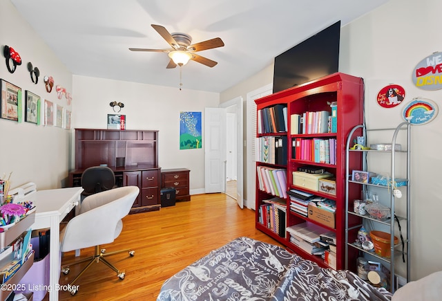 17 Denham Rd, Louisville, KY 40205 - office featuring ceiling fan and wood finished floors