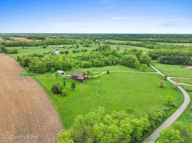 overview of rural landscape