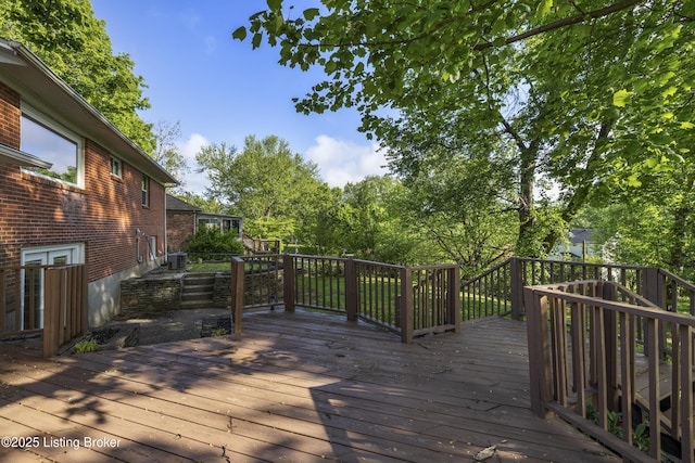 view of deck