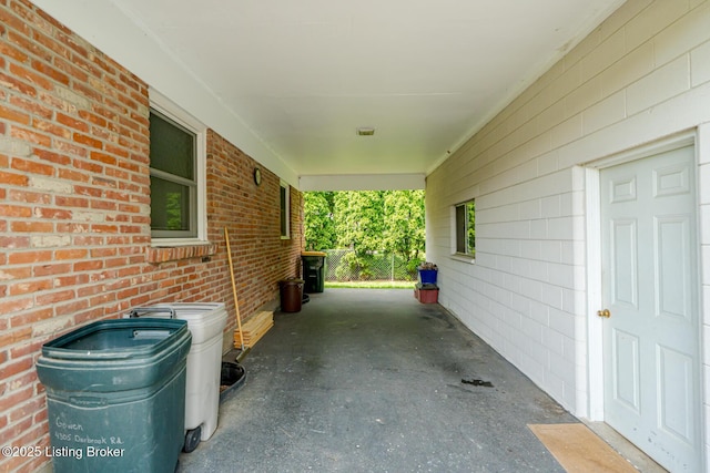 4305 Darbrook Rd, Louisville, KY 40207 - view of patio / terrace with a carport