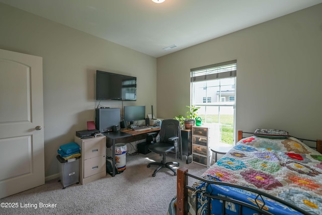 11905 Parkside Vista Ln, Louisville, KY 40229 - bedroom featuring carpet flooring and an office area