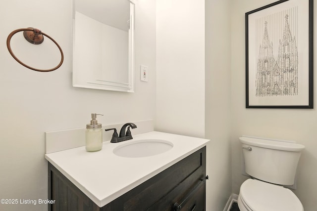 3113 Aires Ct, Louisville, KY 40220 - half bathroom with vanity and toilet