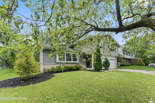 11310 Corston Ct, Louisville, KY 40241 - view of front of house with an attached garage, driveway, and brick siding
