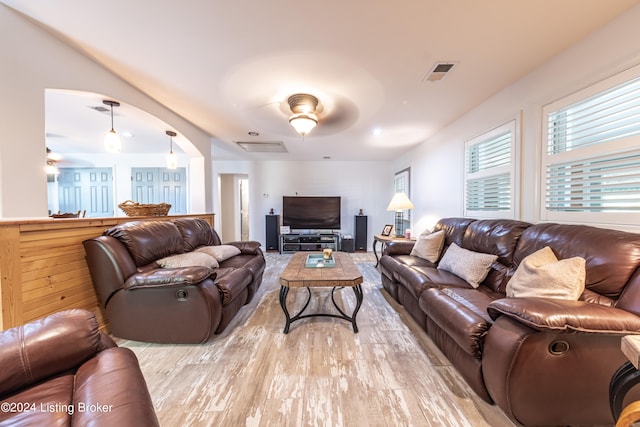 656 Hinton Hills Loop, Hardinsburg, KY 40143 - living area with light wood finished floors