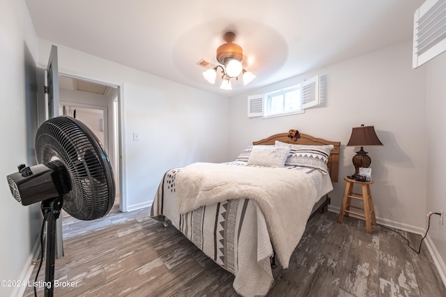 656 Hinton Hills Loop, Hardinsburg, KY 40143 - bedroom featuring wood finished floors, baseboards, and ceiling fan