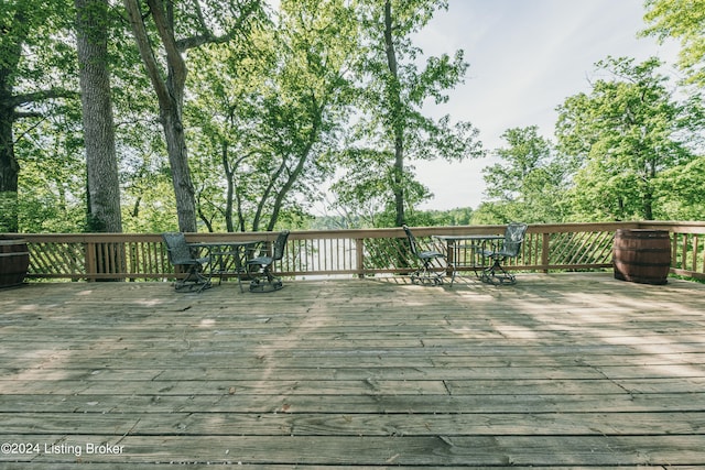 656 Hinton Hills Loop, Hardinsburg, KY 40143 - view of deck