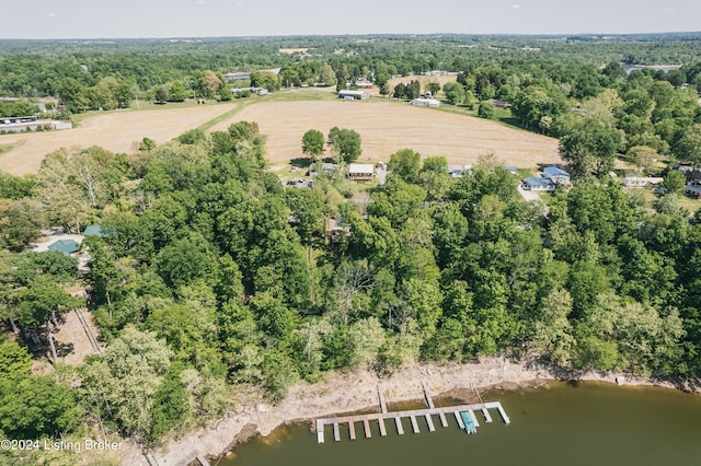656 Hinton Hills Loop, Hardinsburg, KY 40143 - aerial view of property and surrounding area with a nearby body of water