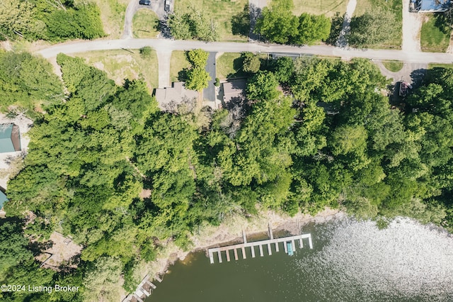 656 Hinton Hills Loop, Hardinsburg, KY 40143 - aerial view of property's location featuring a large body of water