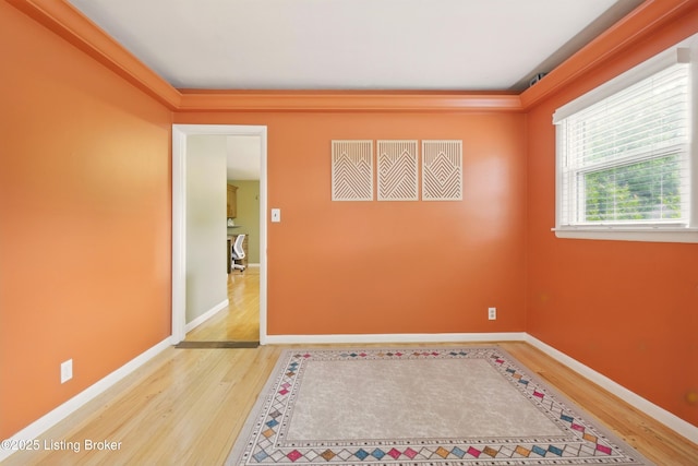 3745 Rosemont Blvd, Louisville, KY 40218 - spare room featuring wood finished floors and baseboards