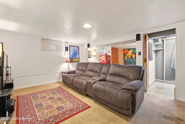 3745 Rosemont Blvd, Louisville, KY 40218 - living room featuring carpet flooring and baseboards