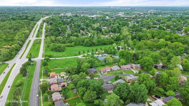 2512 Hounz Ln, Louisville, KY 40223 - aerial perspective of suburban area