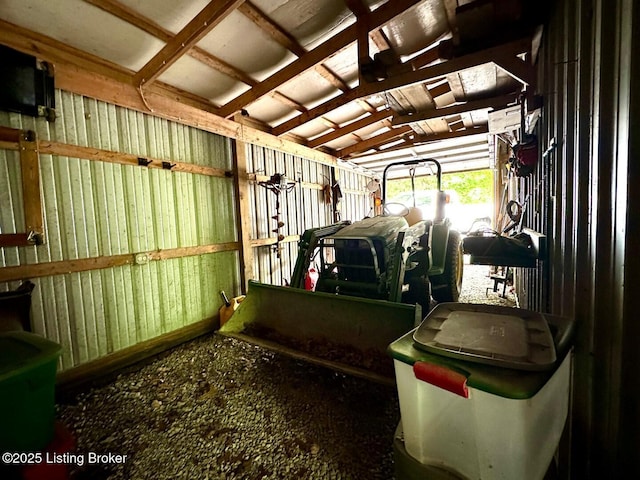 2212 Duff Rd, Leitchfield, KY 42754 - view of garage