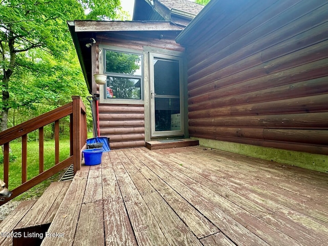 2212 Duff Rd, Leitchfield, KY 42754 - view of deck