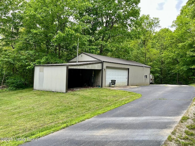 2212 Duff Rd, Leitchfield, KY 42754 - view of detached garage