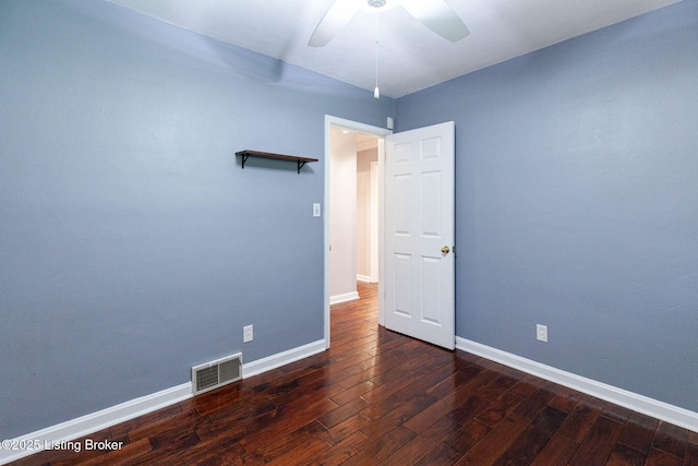 2804 Mayford Way, Louisville, KY 40220 - spare room with wood finished floors and a ceiling fan