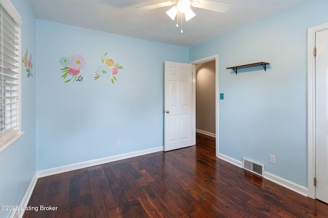 2804 Mayford Way, Louisville, KY 40220 - unfurnished bedroom featuring wood finished floors and ceiling fan