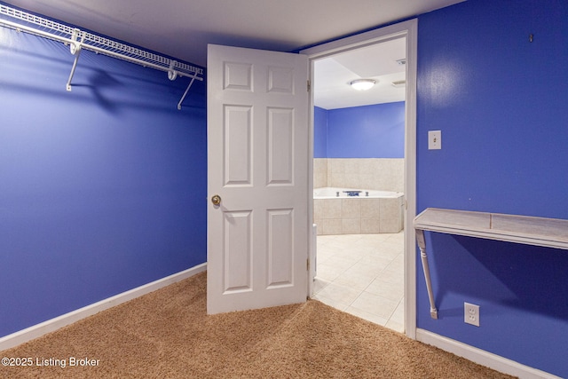 2804 Mayford Way, Louisville, KY 40220 - spacious closet with carpet floors and tile patterned flooring