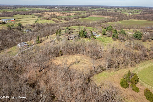 1309 S Buckeye Ln, Goshen, KY 40026 - aerial view of property's location with rural landscape