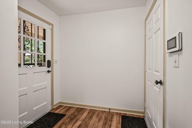8200 Casualwood Way, Louisville, KY 40291 - entryway featuring wood finished floors and baseboards