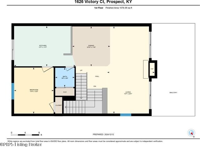 floor plan / room layout