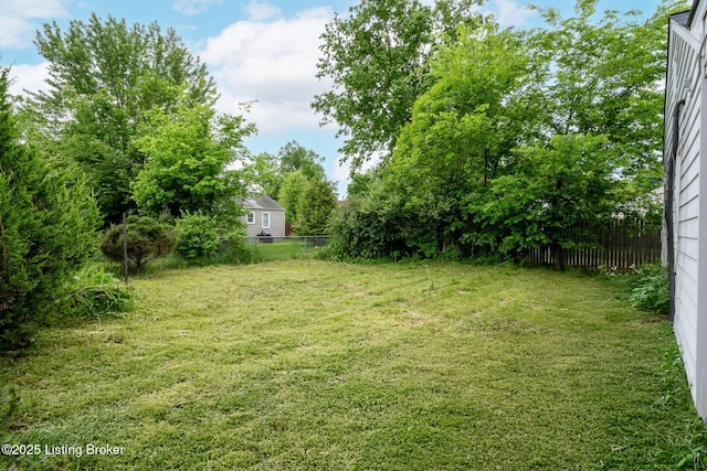 view of yard