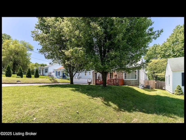 4328 S 1st St, Louisville, KY 40214 - view of front of house with a front lawn